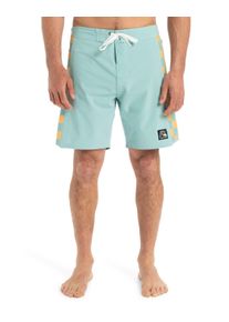 Boardshorts Quiksilver "Original Arch 18", Herren, Gr. 32(M), blau (aquifer), Obermaterial: 92% Microfaser, 8% Elasthan;, Hosen Boardshorts