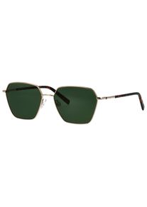 HUMPHREY&acute;S eyewear Sonnenbrille HUMPHREY&acute;S EYEWEAR "Modell 586147", Herren, gold, leicht gl&auml;nzend, Sonnenbrillen Sonnenbrille