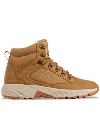 Schn&uuml;rboots Lotto, Herren, Gr. 47, beige (wheat), Synthetik, Textil, mehrfarbig, Schuhe Schn&uuml;rboots, - in gro&szlig;en Gr&ouml;&szlig;en