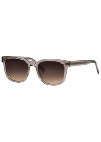 Marc O'Polo Sonnenbrille MARC O'POLO "Modell 506233", Herren, braun, transparent, durchscheinend, leicht gl&auml;nzend, Sonnenbrillen Sonnenbrille, Form Karree/Soft, Logoschriftzug auf B&uuml;gel, Kunststofffassung