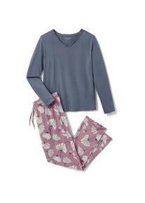 Tchibo - Pyjama - Damen - Gr. M - blau