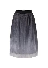 Tchibo - Plissierter T&uuml;llrock mit Farbverlauf - Damen - Gr. 42 - silber/jacquard