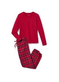 Tchibo - Flanell-Pyjama - Damen - Gr. XXL - dunkelblau