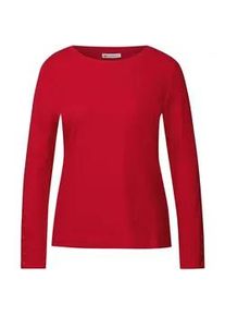 Street One Rippshirt - Damen - Gr. 46 - rot