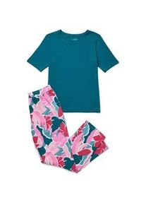 Tchibo - Pyjama-Set - Damen - Gr. M - petrol