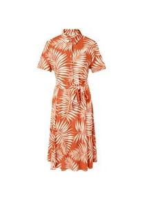 Tchibo - Bedrucktes Hemdblusenkleid - Damen - Gr. 44 - creme/print