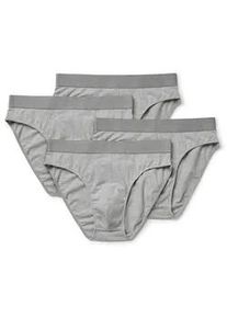 Tchibo - 4 Slips - Herren - Gr. M/5 - grau