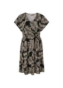 Tchibo - Bedrucktes Jerseykleid - Damen - Gr. M - schwarz/print