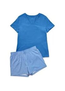 Tchibo - Shorty-Pyjama-Set - Damen - Gr. XL - wei&szlig;