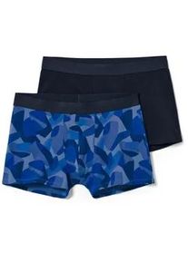 Tchibo - 2 Slipboxer - Herren - Gr. M/5 - dunkelblau/print