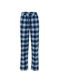 Tchibo - Flanell-Relaxhose - Damen - Gr. 34 - blau/kariert