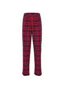 Tchibo - Flanell-Relaxhose - Damen - Gr. 36 - rot/kariert