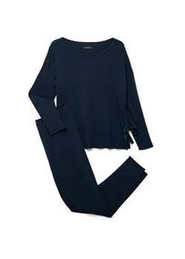 Tchibo - Pyjama-Set - Damen - Gr. M - dunkelblau