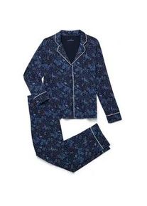 Tchibo - Pyjama-Set - Damen - Gr. S - dunkelblau