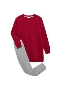 Tchibo - Leggings-Pyjama-Set - Damen - Gr. XL - dunkelrot