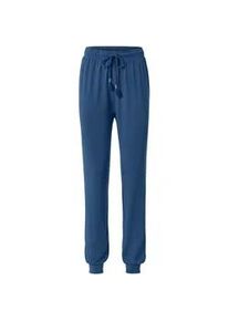 Tchibo - Pyjamahose - Damen - Gr. S - blau