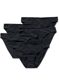 Tchibo - 5 Slips - Damen - Gr. S - schwarz