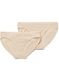 Tchibo - 2 Seamless-Slips - Damen - Gr. L - creme