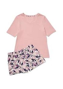Tchibo - Shorty-Pyjama-Set - Damen - Gr. XXL - rosa