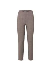 Tchibo - Stretchhose mit Hahnentritt-Jacquard - Damen - Gr. 42 - mehrfarbig/jacquard