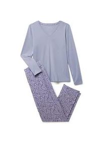 Tchibo - Pyjama - Damen - Gr. S - lila