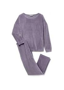 Tchibo - Nicki-Pyjama - Damen - Gr. L - lila