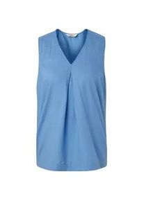 Tchibo - &Auml;rmellose Leinenbluse - Damen - Gr. 46 - hellblau
