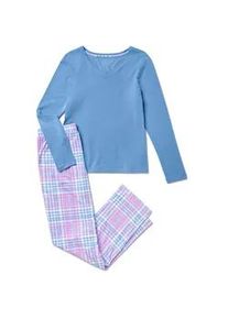 Tchibo - Pyjama - Damen - Gr. M - hellblau