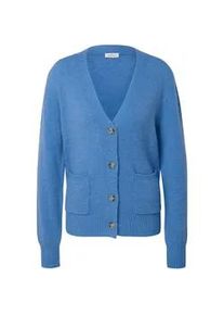 Tchibo - Strickcardigan mit RWS-zertifizierter Wolle - Damen - Gr. M - blau