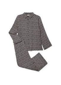 Tchibo - Web-Pyjama - Damen - Gr. 44 - wei&szlig;