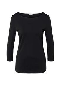 Tchibo - Shirt mit 3/4-Arm - Damen - Gr. M - schwarz