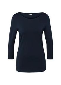 Tchibo - Shirt mit 3/4-Arm - Damen - Gr. L - dunkelblau