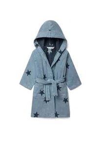 Tchibo - Kinder-Bademantel - Kinder - Gr. 134/140 - dunkelblau/print