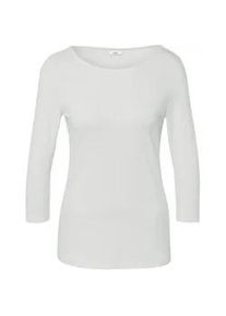 Tchibo - Shirt mit 3/4-Arm - Damen - Gr. S - wei&szlig;