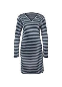 Tchibo - Nachthemd - Damen - Gr. XL - dunkelblau/gestreift