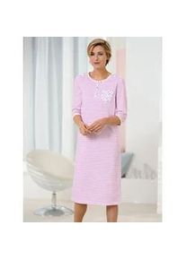 w&auml;schepur Nachthemd W&Auml;SCHEPUR "Nachthemd", Damen, Gr. 52/54, Normalgr&ouml;&szlig;en, rosa (ros&eacute;, gestreift), 100% Baumwolle, gemustert, gestreift, Kleider Nachthemd