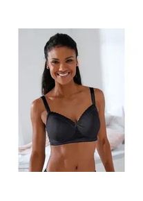 w&auml;schepur B&uuml;gelloser BH W&Auml;SCHEPUR, Damen, Gr. 85, Cup C, schwarz, 91% Polyamid, 9% Elasthan, BHs