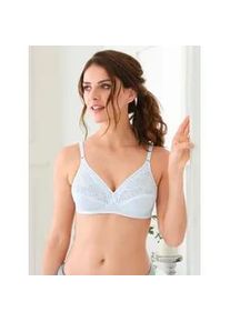 B&uuml;gelloser BH Triumph, Damen, Gr. 95, Cup B, wei&szlig;, 33% Polyamid, 31% Baumwolle, 26% Polyester, 10% Elasthan, BHs BH Spitzenw&auml;sche Spitzen-BH B&uuml;gelloser-BH