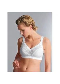 Entlastungs-BH Swegmark of Sweden, Damen, Gr. 85, Cup E, wei&szlig;, 90% Baumwolle, 5% Elasthan, 5% Polyamid, BHs BH Entlastungs-BH B&uuml;gelloser-BH