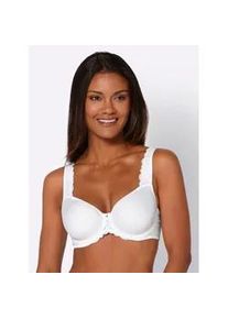 Schalen-BH Viania, Damen, Gr. 80, Cup B, wei&szlig;, 77% Polyester, 13% Polyamid, 10% Elasthan, BHs BH B&uuml;gel-BH Schalen-BH