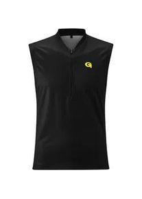 Radtrikot Gonso "Almaro", Herren, Gr. S, schwarz, 100% Polyester, Rundhals, Trikots, Hohe Bewegungselastizit&auml;t, schnell trocknend, atmungsaktiv