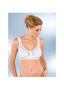 B&uuml;gelloser BH Speidel, Damen, Gr. 105, Cup C, wei&szlig;, 95% Baumwolle, 5% Polyamid, BHs