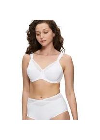 Minimizer-BH Triumph "True Shape Sensation", Damen, Gr. 70, Cup F, wei&szlig;, Jersey, Obermaterial: 65% Polyamid, 26% Elasthan (LYCRA), 9% Polyester, BHs Minimizer-BH, verkleinert die Brust optisch um eine Cup-Gr&ouml;&szlig;e