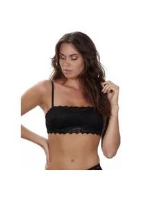 Balconette-BH After Eden "ANNA", Damen, Gr. 80, Cup C, schwarz, Obermaterial: 85% Polyamid, 15% Elasthan, unifarben, comfort fit, BHs Balconette-BH, mit Spitze, mit Schale, mit B&uuml;gel, abnehmbare Tr&auml;ger, feminin