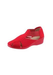 WITT Hausschuh CLASSIC, Damen, Gr. 41, rot, Synthetik, Schuhe Slipper Hausschuh