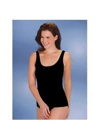 Achselhemd Mey, Damen, Gr. 40, 1 Stk., Normalgr&ouml;&szlig;en, schwarz, 100% Baumwolle, Unterhemden