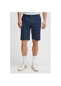 Shorts Blend "BHShorts", Herren, Gr. L, US-Gr&ouml;&szlig;en, marineblaus, 55% Leinen, 45% Baumwolle, unifarben, regular fit kurz, Hosen Shorts, Stilvolle Bermuda Chino Shorts