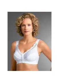 B&uuml;gelloser BH Swegmark of Sweden, Damen, Gr. 85, Cup B, wei&szlig;, 55% Polyester, 45% Baumwolle, BHs