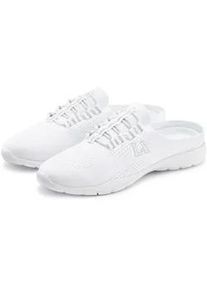 Sneaker Lascana ACTIVE, Damen, Gr. 43, wei&szlig;, Obermaterial: 100% Textilmaterial. Decksohle: 100% Textilmaterial. Futter: 100% Textilmaterial. Laufsohle: 100% Synthetik, unifarben, Basic, Schuhe Sneaker, zum Reinschl&uuml;pfen, ultraleicht, Sabot, Clog, Freizeitschuh VEGAN