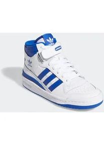 Sneaker Adidas ORIGINALS "FORUM MID", M&auml;dchen, Gr. 38, blau (cloud wei&szlig;, royal blau, cloud wei&szlig;), Polyurethan, Synthetik, Schuhe Sneaker, f&uuml;r Kinder